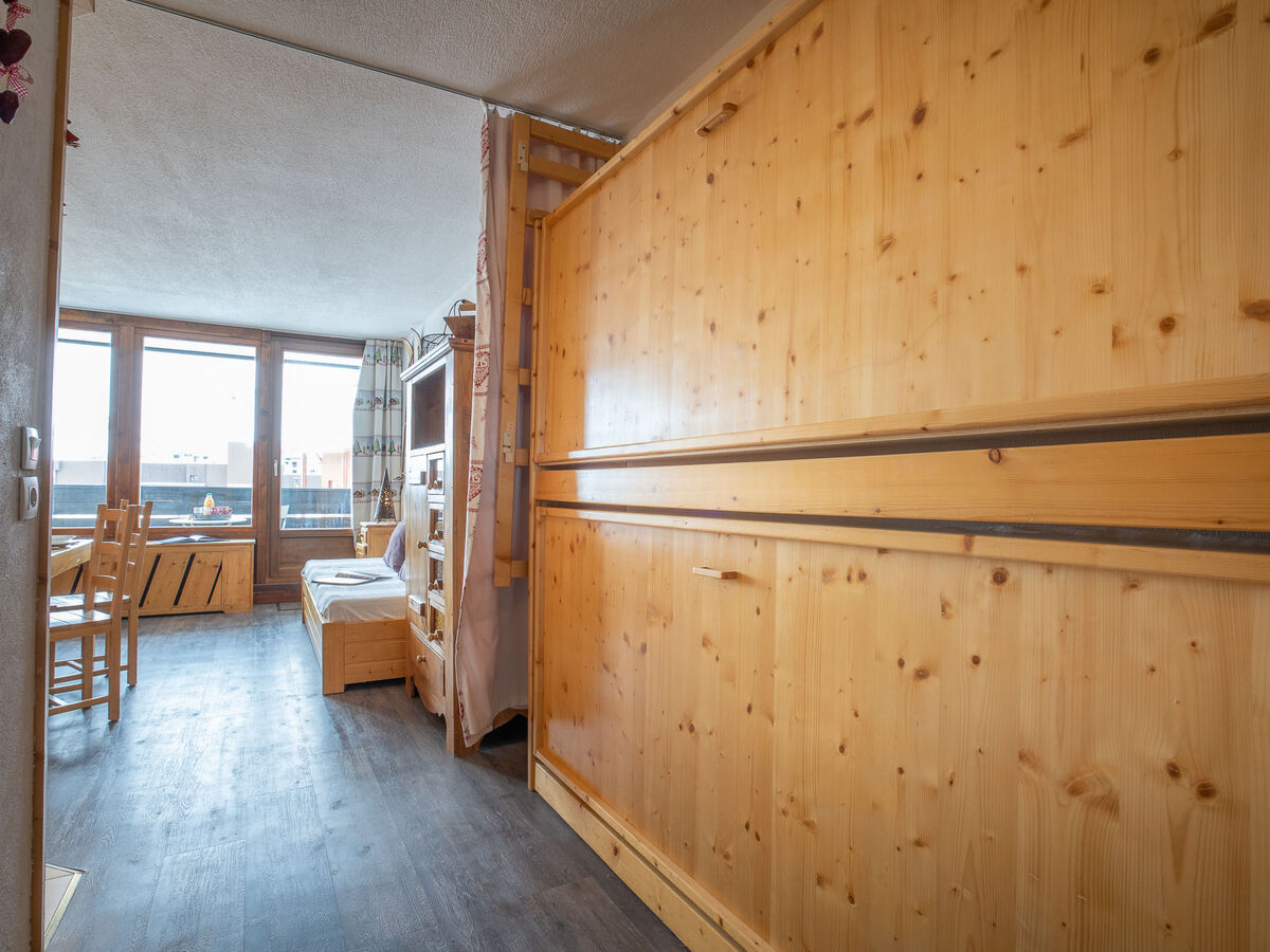 Studio 25 m² Tignes, balcon sud vue montagne - Photo 11