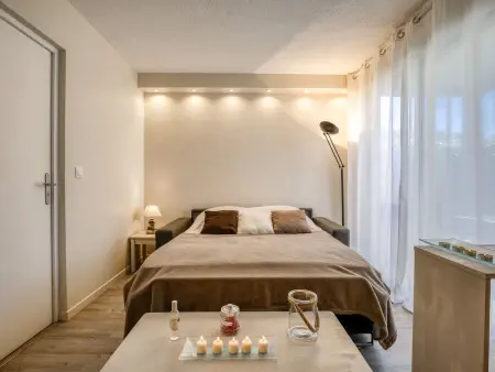 Appartement 2 pièces avec piscine à 600 m de la plage : photo 11