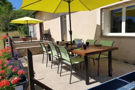 Maison 6 pers. Bourgogne avec piscine et 5 hectares : photo 10