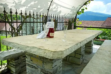 Casa delle Alpi, Chalet en Italie avec cheminée alpine - Photo 27