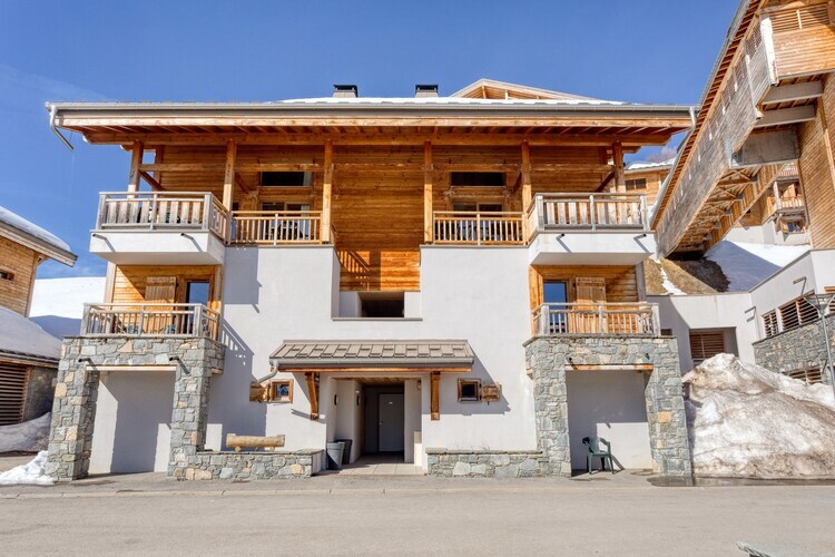 Chalet 8 pers. Flaine, piste de ski face au balcon - Photo 1