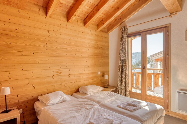 Chalet 8 pers. Flaine, piste de ski face au balcon - Photo 16