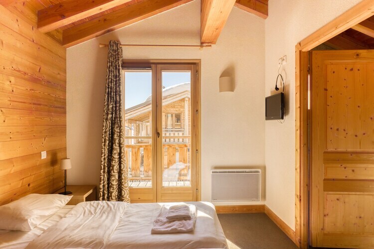 Chalet 8 pers. Flaine, piste de ski face au balcon - Photo 17