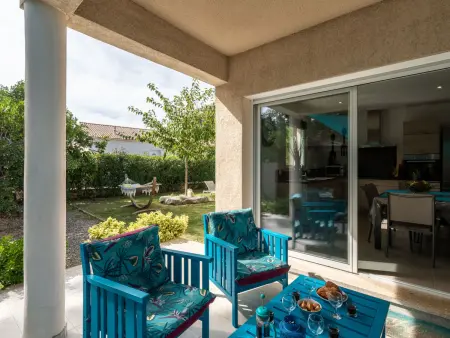 Maison 6 pers. avec piscine à Prunete, 350 m mer : photo 2