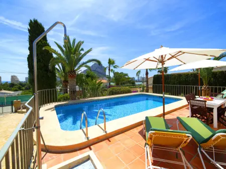 Maison Alma à Calpe – piscine, 2 terrasses, vue mer : photo 17