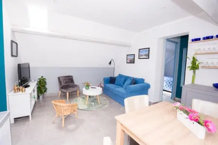 Maison 4 pers avec vue mer et jardin à Quinéville : photo 2