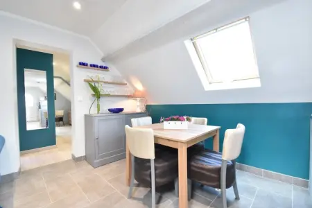 Maison 4 pers avec vue mer et jardin à Quinéville : photo 3