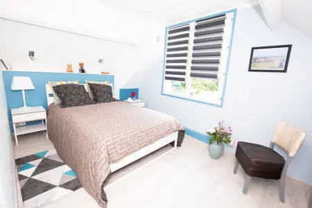 Maison 4 pers avec vue mer et jardin à Quinéville : photo 4
