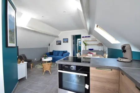 Maison 4 pers avec vue mer et jardin à Quinéville : photo 5