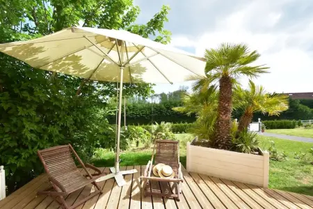 Maison 4 pers avec vue mer et jardin à Quinéville : photo 6