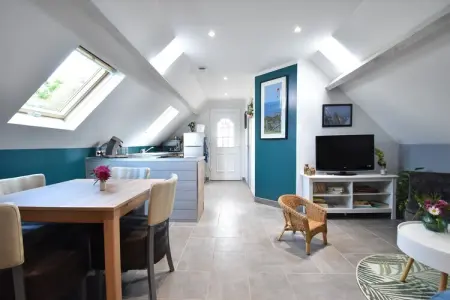 Maison 4 pers avec vue mer et jardin à Quinéville : photo 9