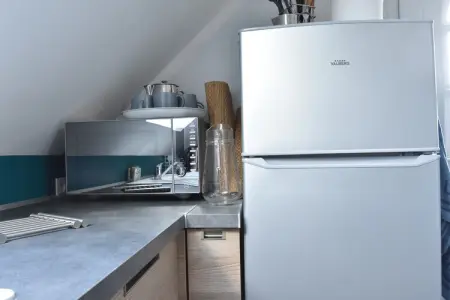 Maison 4 pers avec vue mer et jardin à Quinéville : photo 17