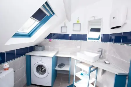 Maison 4 pers avec vue mer et jardin à Quinéville : photo 18
