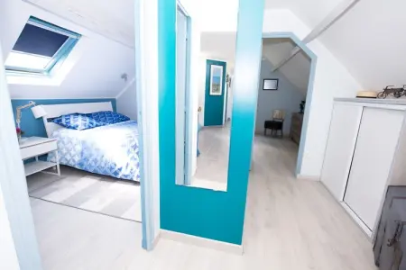 Maison 4 pers avec vue mer et jardin à Quinéville : photo 21