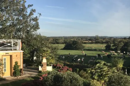 Maison 4 pers avec vue mer et jardin à Quinéville : photo 39