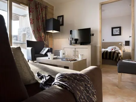 Apt 2 chambres Le Cristal de l'Alpe d'Huez, 50m du téléski : photo 6