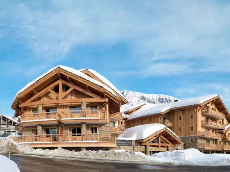 Apt 2 chambres Le Cristal de l'Alpe d'Huez, 50m du téléski : photo 14