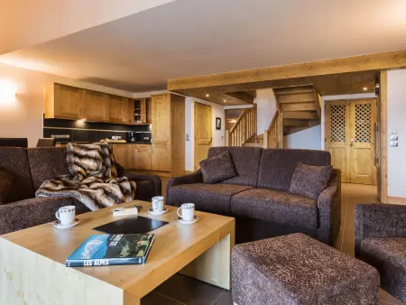 Apt 4 pièces 8 pers. - Chalet les Marmottons La Rosière : photo 5