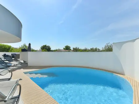 Maison East - 4 chambres, piscine chauffée à Tribunj : photo 14