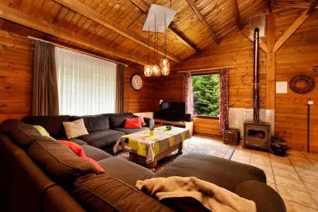 Chalet Gino à Barvaux : 8 places en zone boisée : photo 10