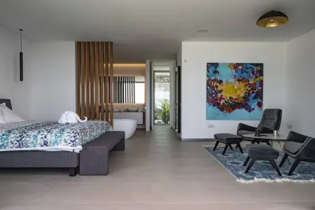 VILLA CHRISTAL – SEA VIEW 180°, Villa Christal – Vue piscine et mer - Photo 18
