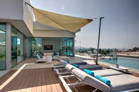 VILLA CHRISTAL – SEA VIEW 180°, Villa Christal – Vue piscine et mer - Photo 24