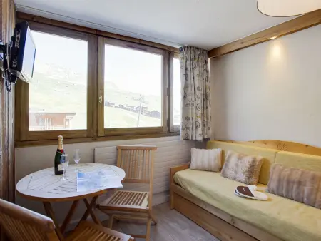 Studio rénové 14 m² à Tignes, au bord du lac : photo 4