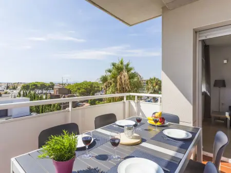 Appartement Port Canigó, 2 ch., balcon vue mer à Roses : photo 18