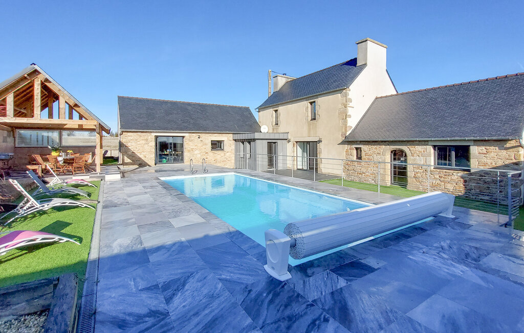Maison néo-bretonne 10 pers. avec piscine chauffée à Guisseny - Photo 1