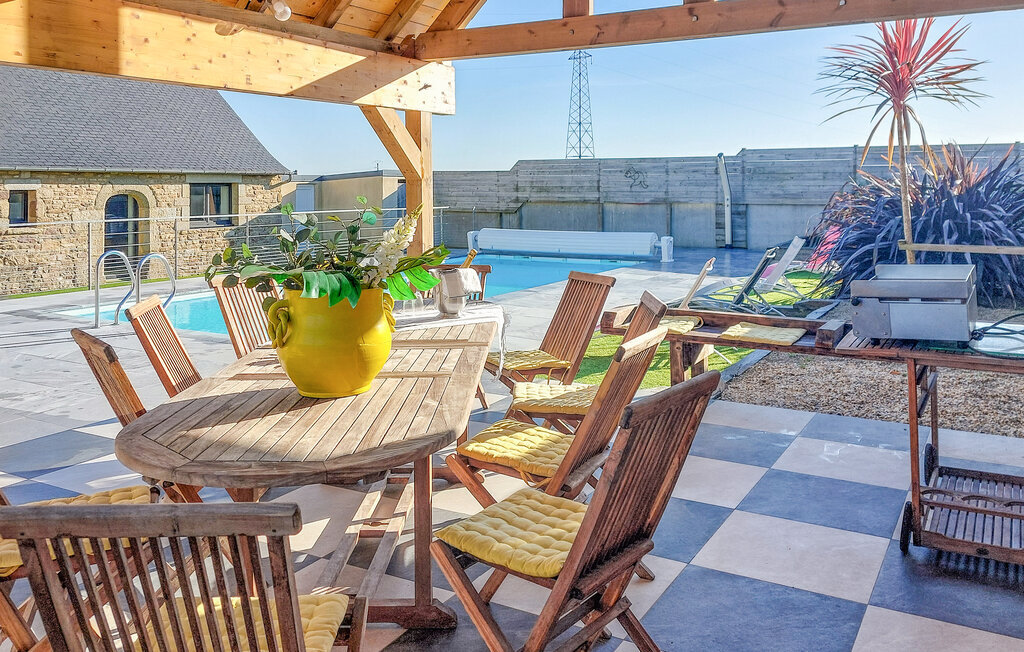 Maison néo-bretonne 10 pers. avec piscine chauffée à Guisseny - Photo 13