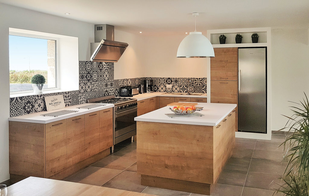 Maison néo-bretonne 10 pers. avec piscine chauffée à Guisseny - Photo 19