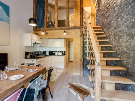 Grand Roc : Appartement 4 pièces rénové à 30 m des pistes : photo 11