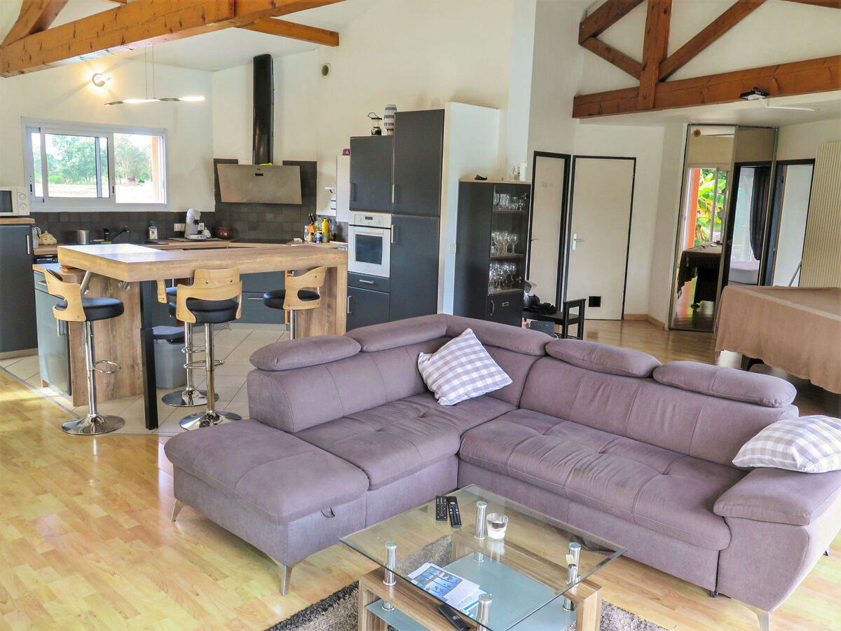 Villa Maroye, 8 pers., piscine privée à Soustons - Photo 3