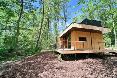 Village de Vacances Oignies 5, Lodge écologique au cœur d'Oignies - Photo 13