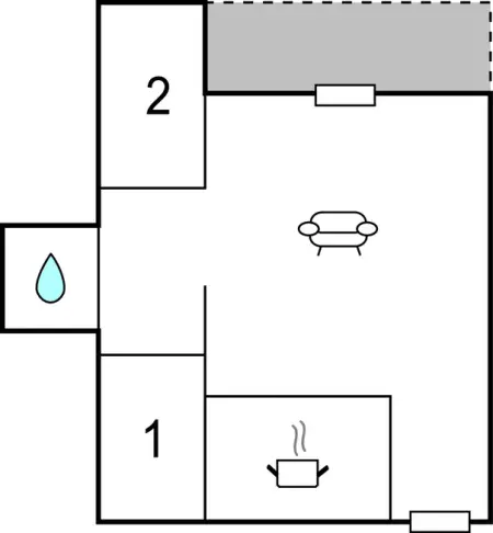 Appartement 2 chambres avec piscine partagée à Oropesa del Mar : photo 26