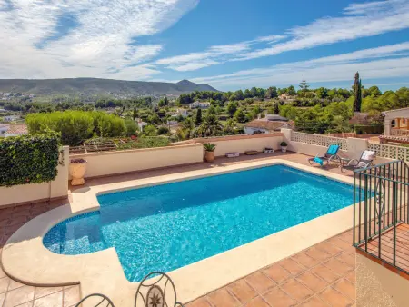 Maison Isabelle à Jávea – piscine et vue panoramique montagne - Photo 1