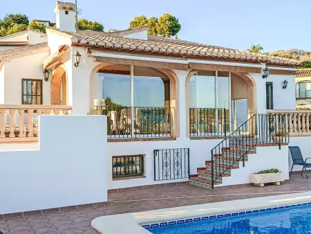 Maison Isabelle à Jávea – piscine et vue panoramique montagne - Photo 34