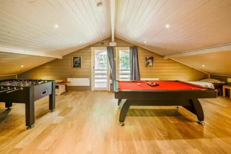 La Coccinelle - Chalet 10 pers. sauna & bain à bulles : photo 11