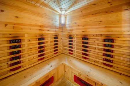 La Coccinelle - Chalet 10 pers. sauna & bain à bulles : photo 39