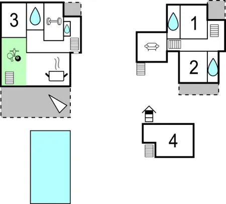 Maison 8 personnes à Donji Zemunik - Photo 89