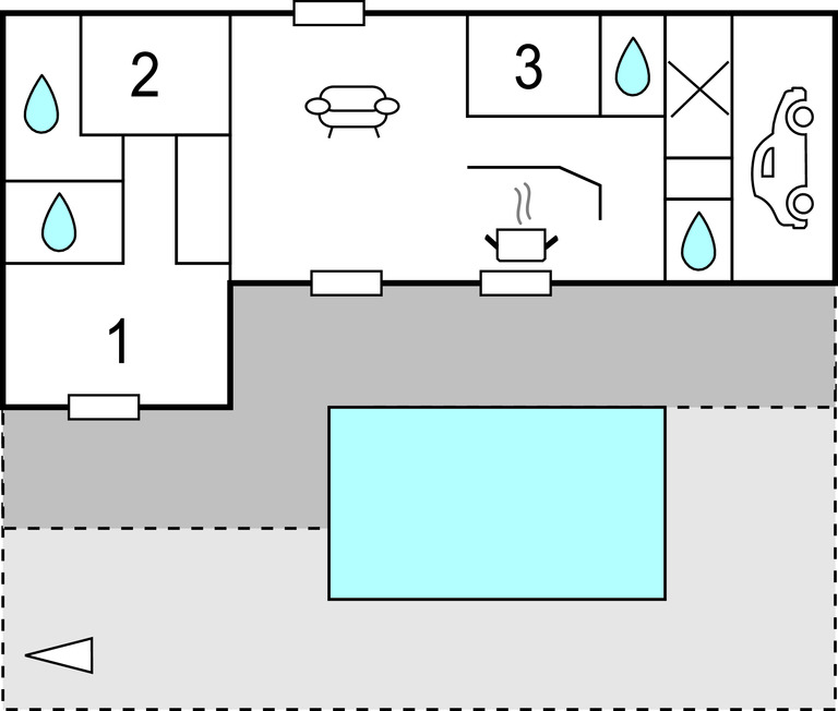 Maison de vacances avec piscine privée à Pierrerue - Photo 23