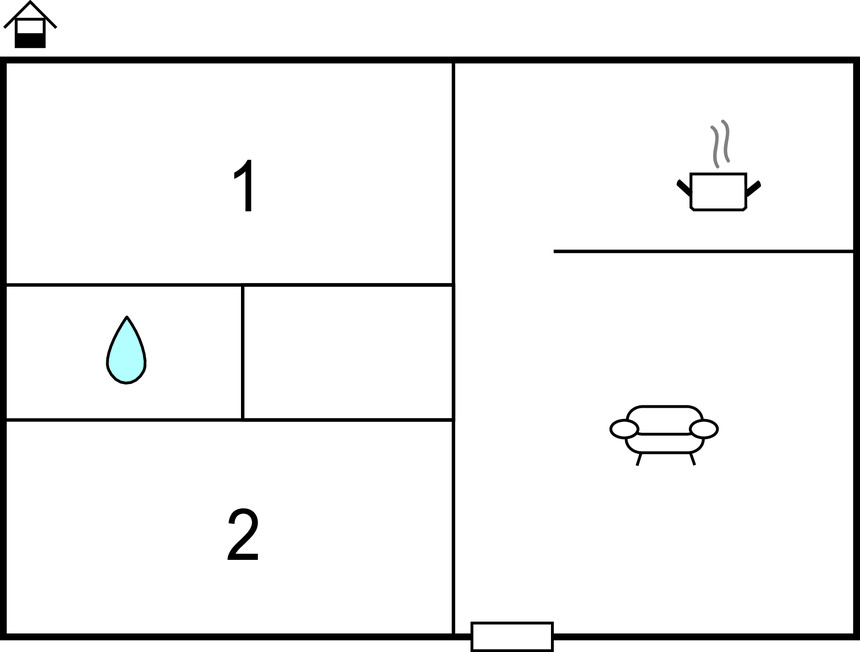 Maison 2 chambres avec piscine à Sassetta - Photo 24