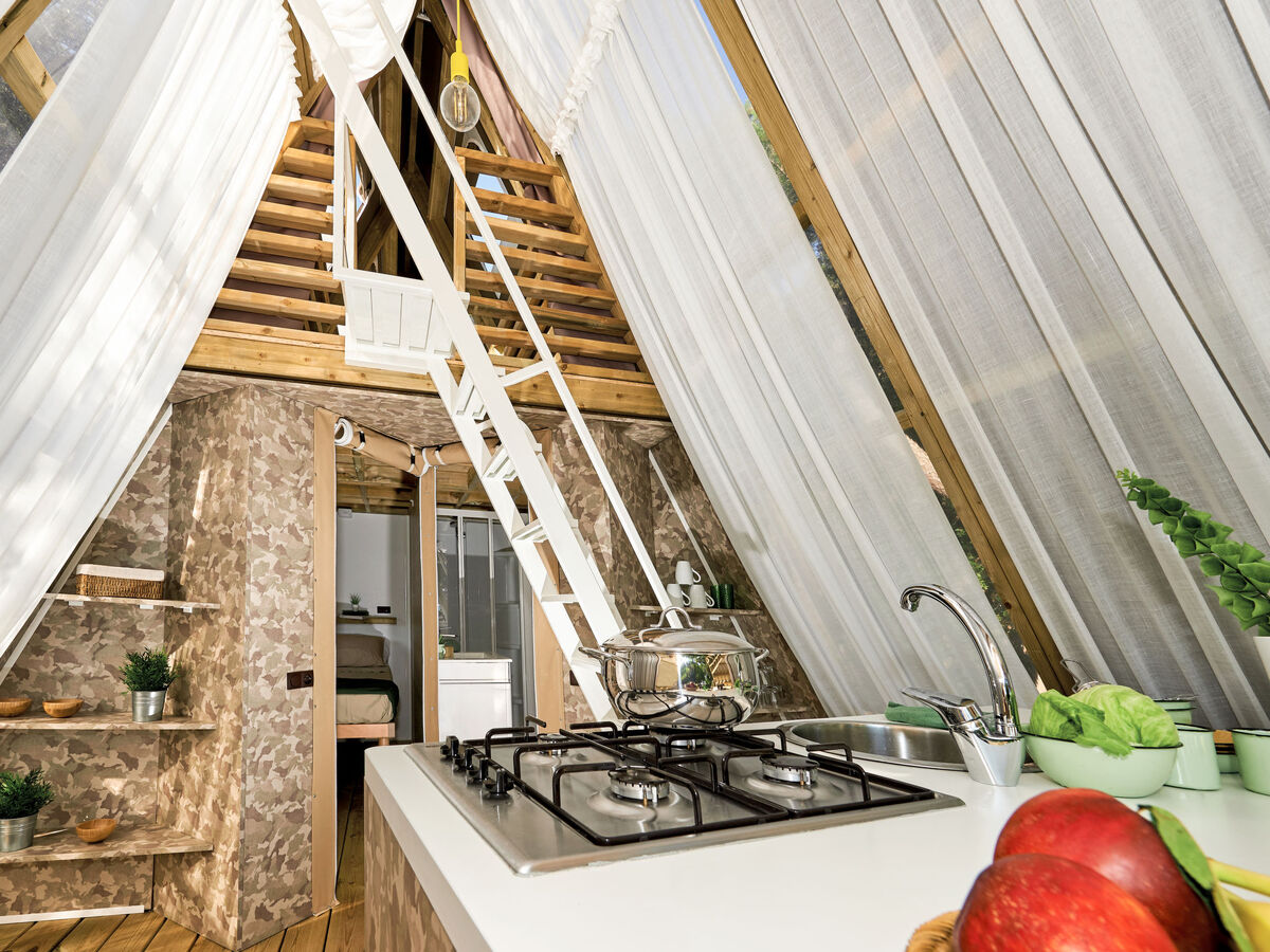 Luxury Tent 36 m² à Baia Domizia, 250 m de la mer - Photo 5