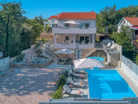 Lavendel - Maison 10 pers. piscine chauffée Krk : photo 14