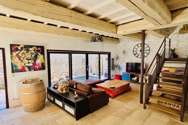 Loft moderne en grange restaurée avec piscine à Olonzac - Photo 1