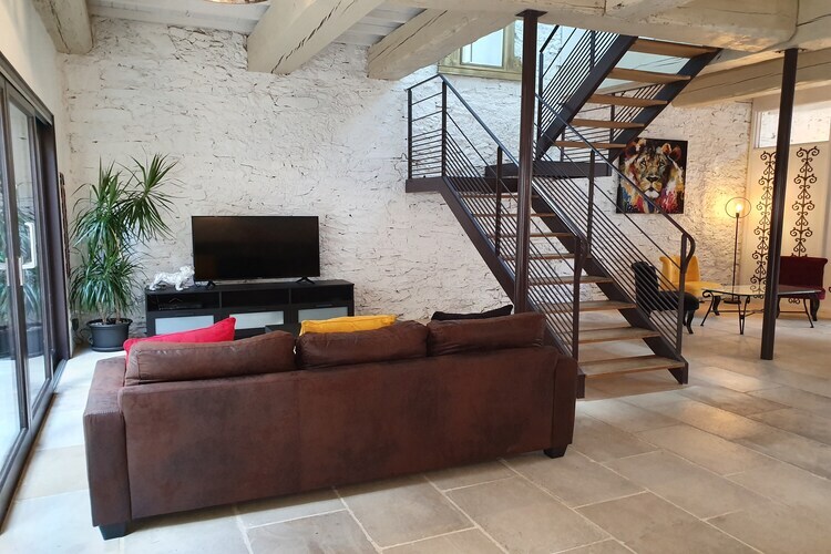 Loft moderne en grange restaurée avec piscine à Olonzac - Photo 8