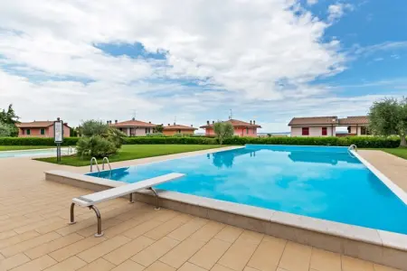 San Marco Ci Dieci, Appartement à Lazise avec Vue sur le Lac & Piscine - Photo 1