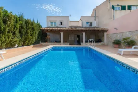 Villa Gloria, piscine privée à 350 m de Cala Pi : photo 6