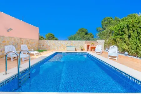 Villa Gloria, piscine privée à 350 m de Cala Pi : photo 10