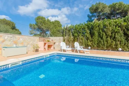 Villa Gloria, piscine privée à 350 m de Cala Pi : photo 13